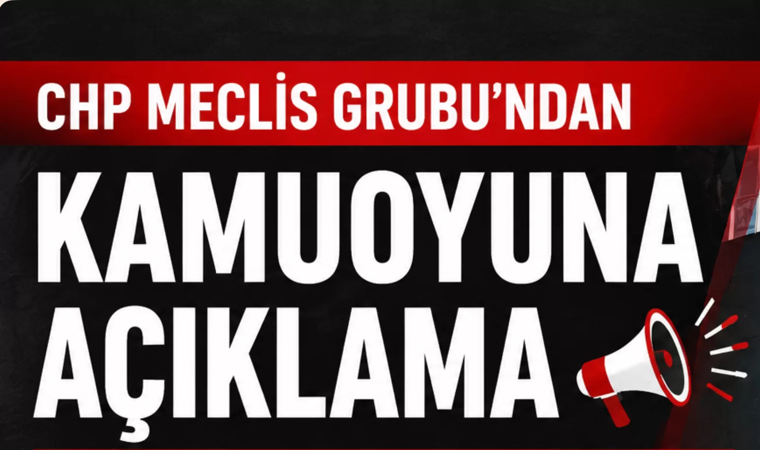 CHP Tuzla Meclis Grubu’ndan Kamuoyuna Açıklama